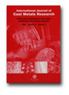 INTERNATIONAL JOURNAL OF CAST METALS RESEARCH杂志封面
